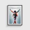 This Is It film posteri, siyah çerçeveli tablo