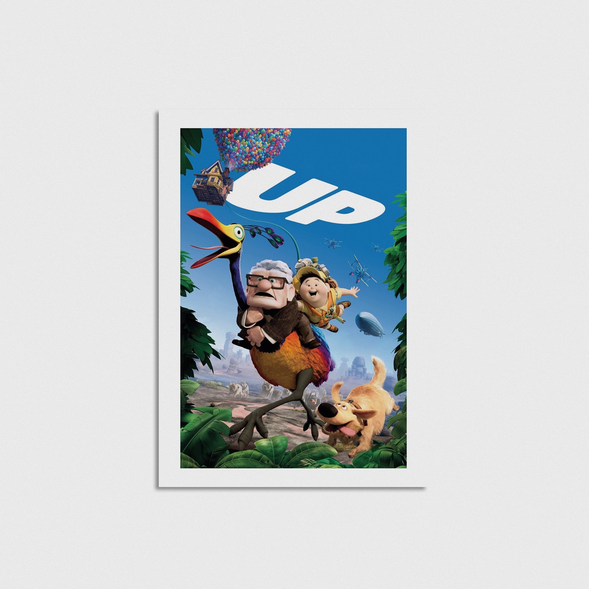 Up film posteri, çerçevesiz poster