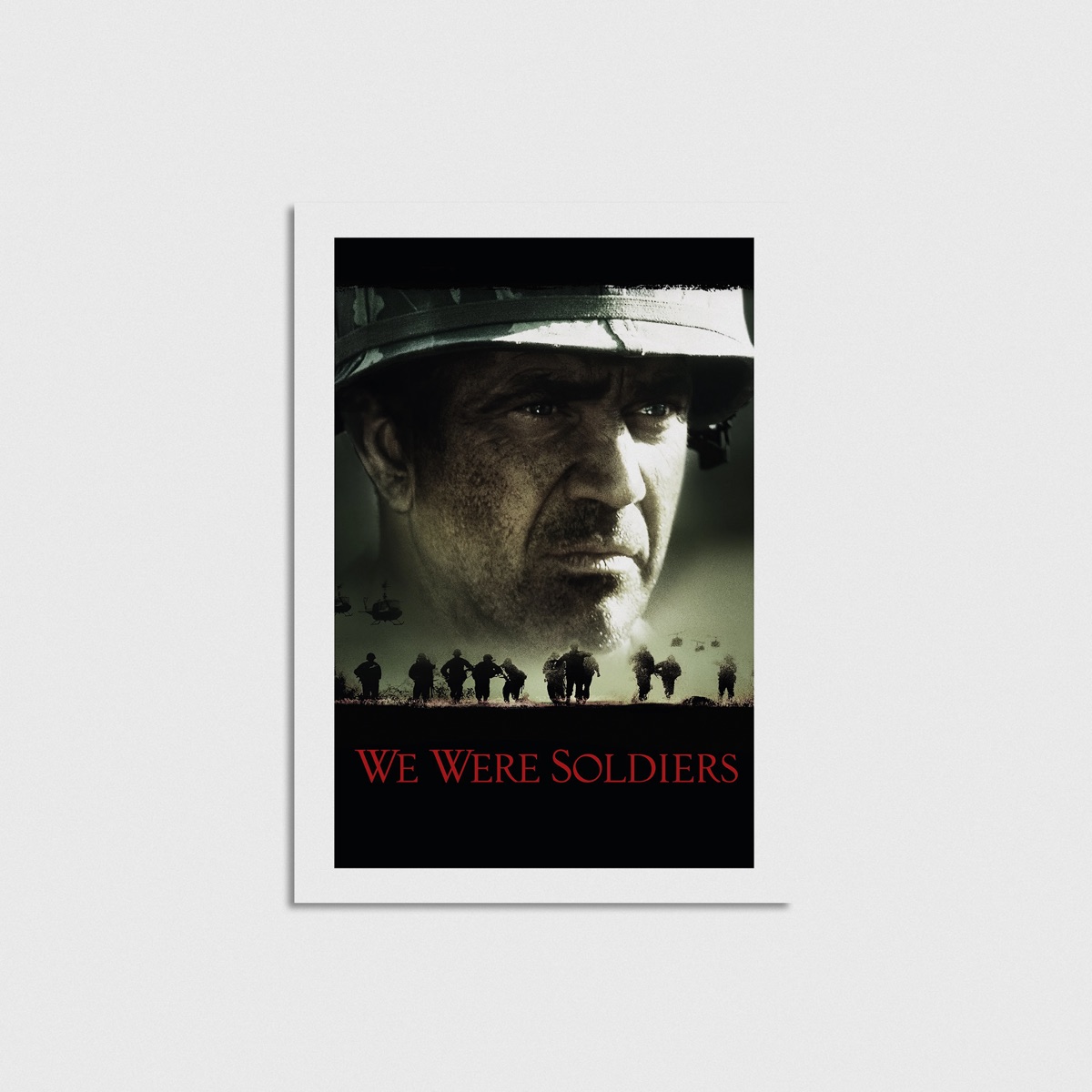 We Were Soldiers film posteri, çerçevesiz poster