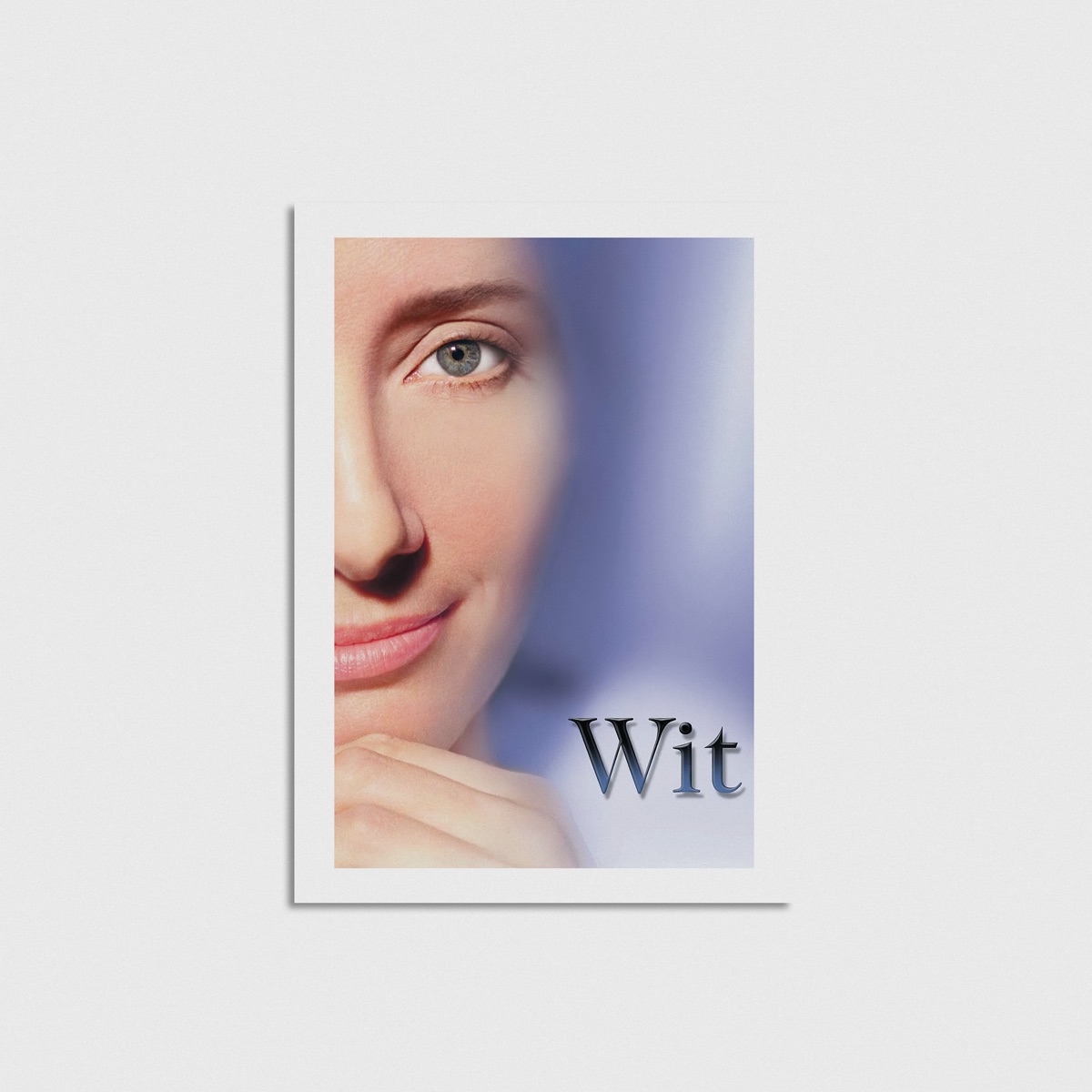 Wit film posteri, çerçevesiz poster