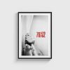 78 52 film posteri, siyah çerçeveli tablo
