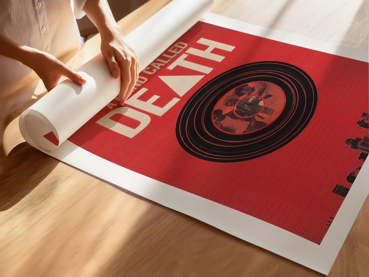 A Band Called Death (2013) Film Posteri, rulo yapılmış çerçevesiz poster