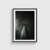 A Ghost Story film posteri, siyah çerçeveli tablo