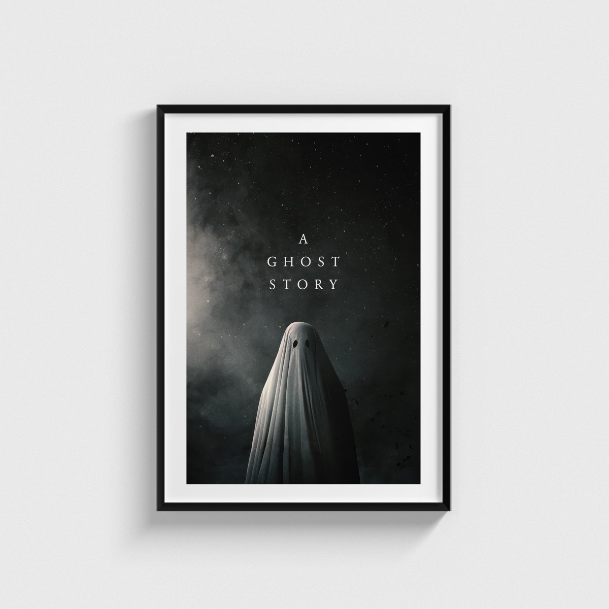 A Ghost Story film posteri, siyah çerçeveli tablo