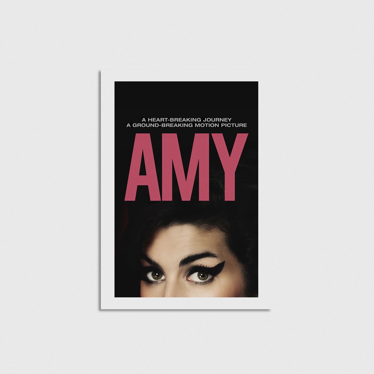 Amy film posteri, çerçevesiz poster