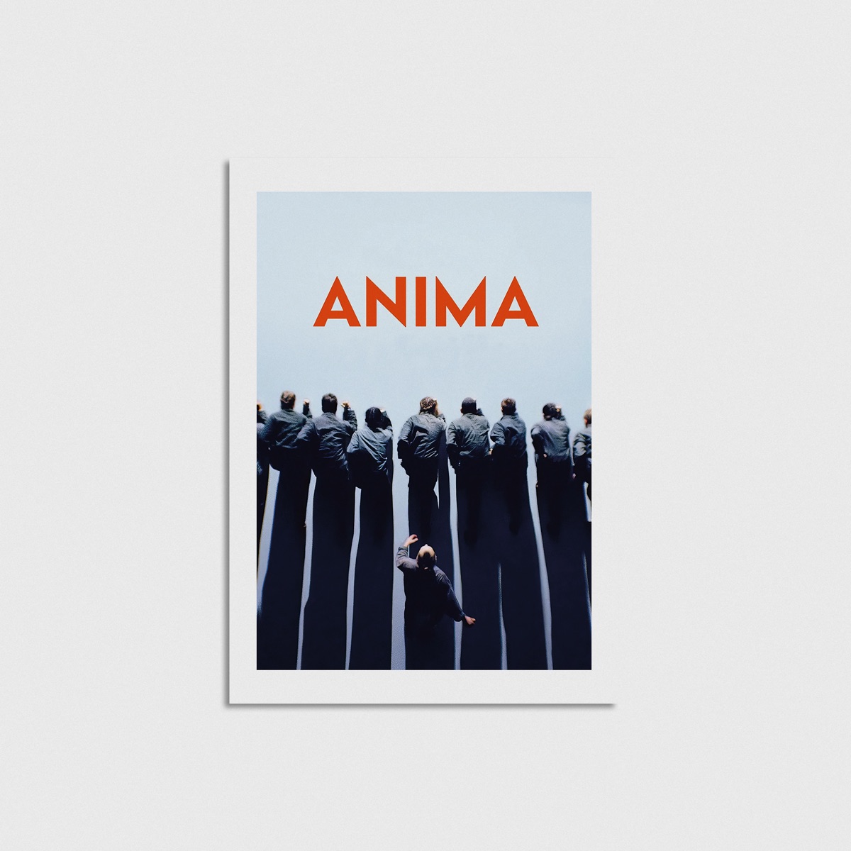 Anima film posteri, çerçevesiz poster