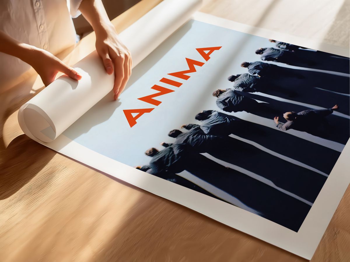 ANIMA (2019) Film Posteri, rulo yapılmış çerçevesiz poster