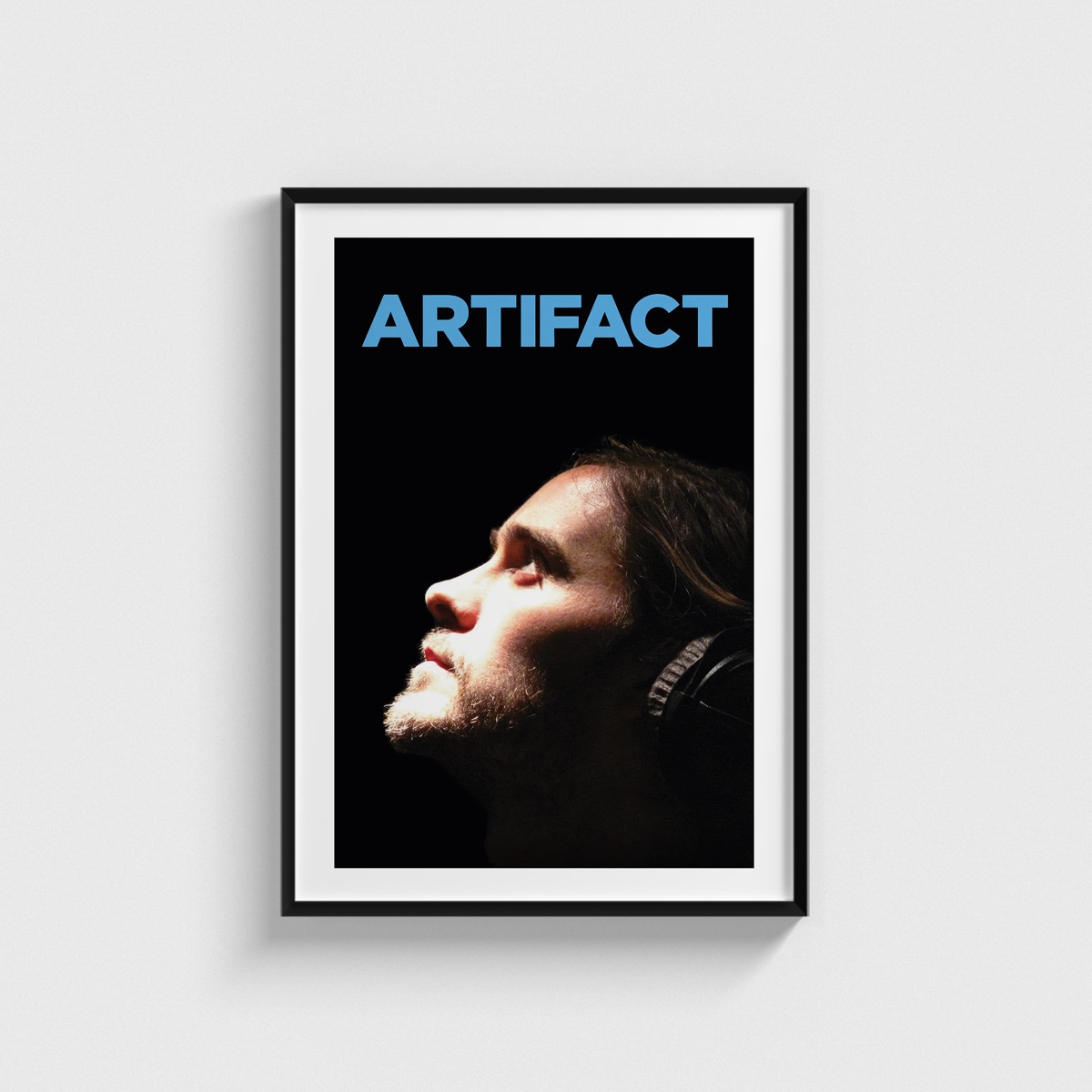 Artifact film posteri, siyah çerçeveli tablo