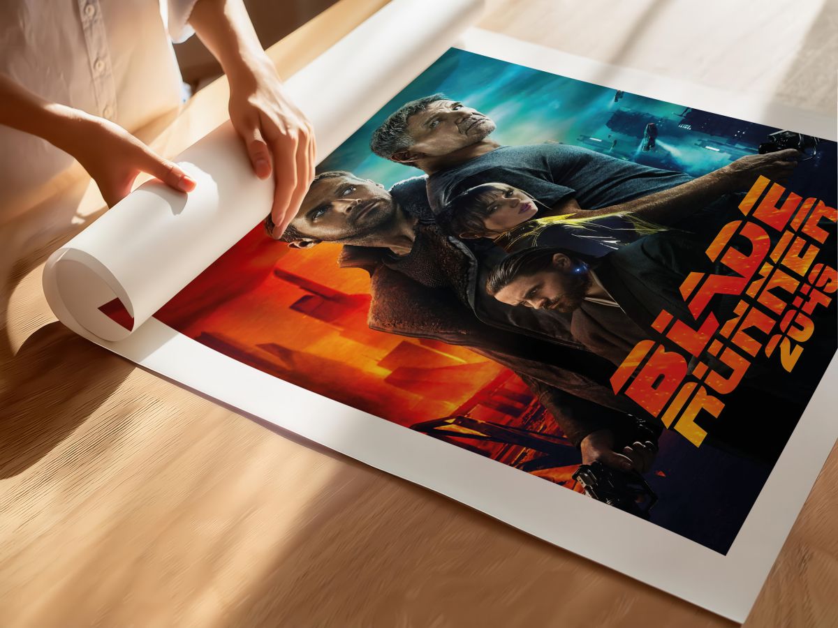 Blade Runner 2049 (2017) Film Posteri, rulo yapılmış çerçevesiz poster