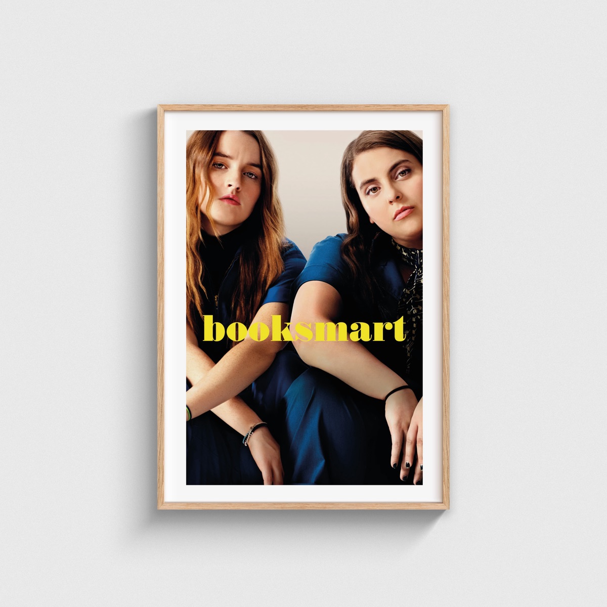 Booksmart film posteri, ahşap çerçeveli tablo