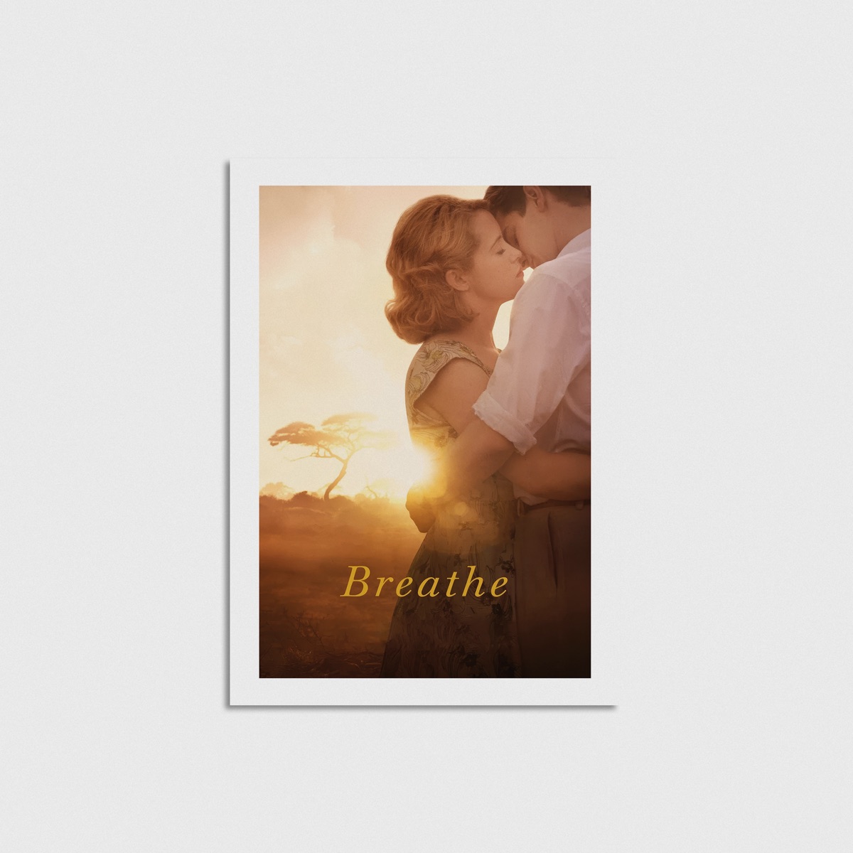 Breathe film posteri, çerçevesiz poster