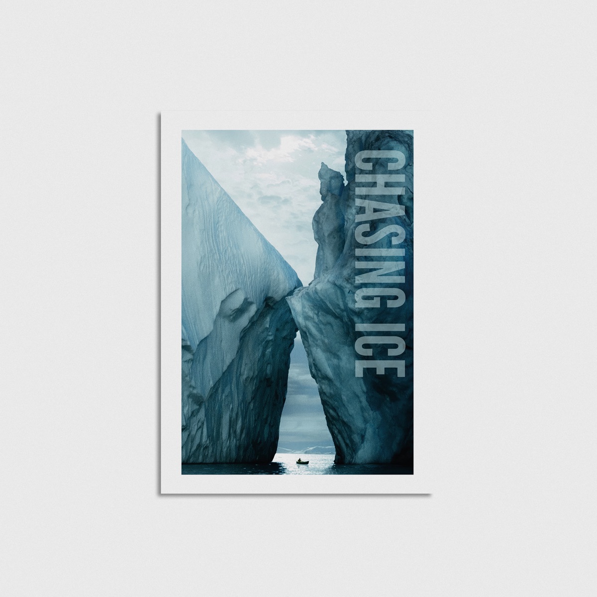 Chasing Ice film posteri, çerçevesiz poster