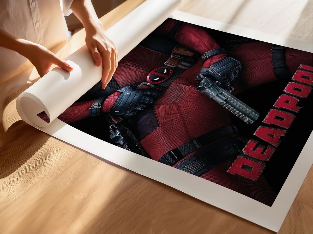 Deadpool (2016) Film Posteri, rulo yapılmış çerçevesiz poster