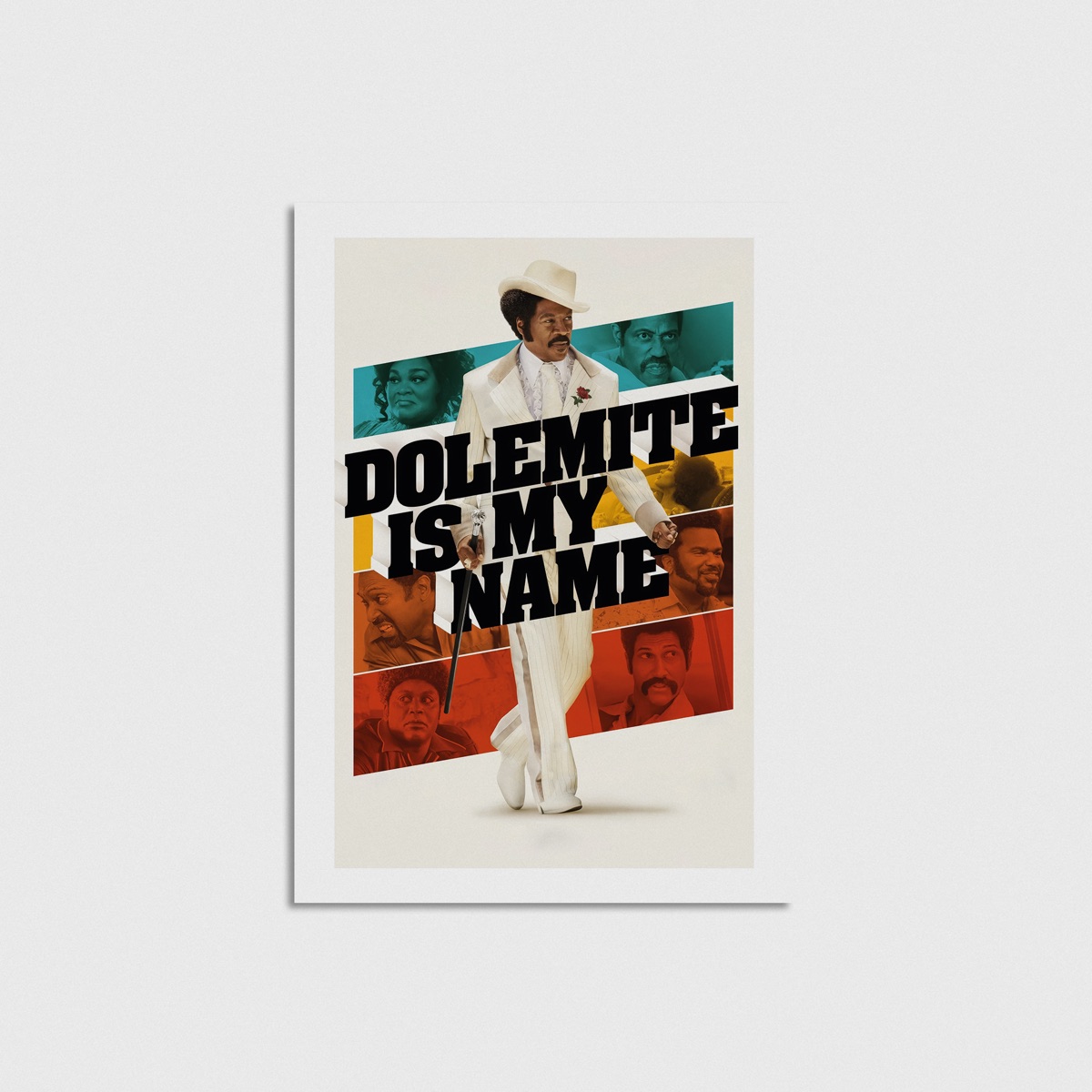 Dolemite Is My Name film posteri, çerçevesiz poster