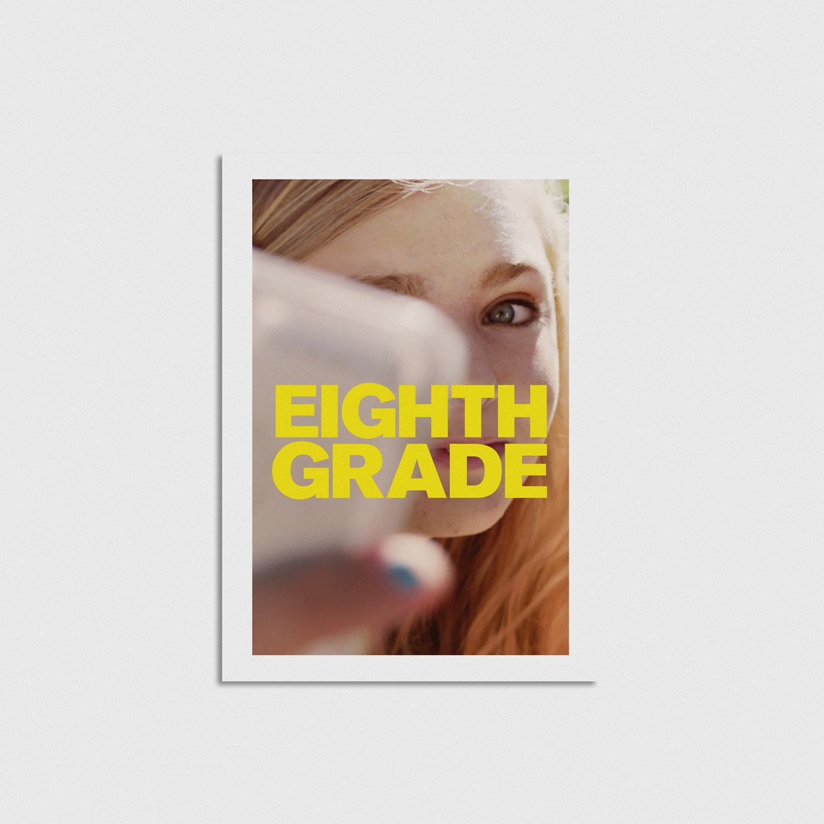 Eighth Grade film posteri, çerçevesiz poster