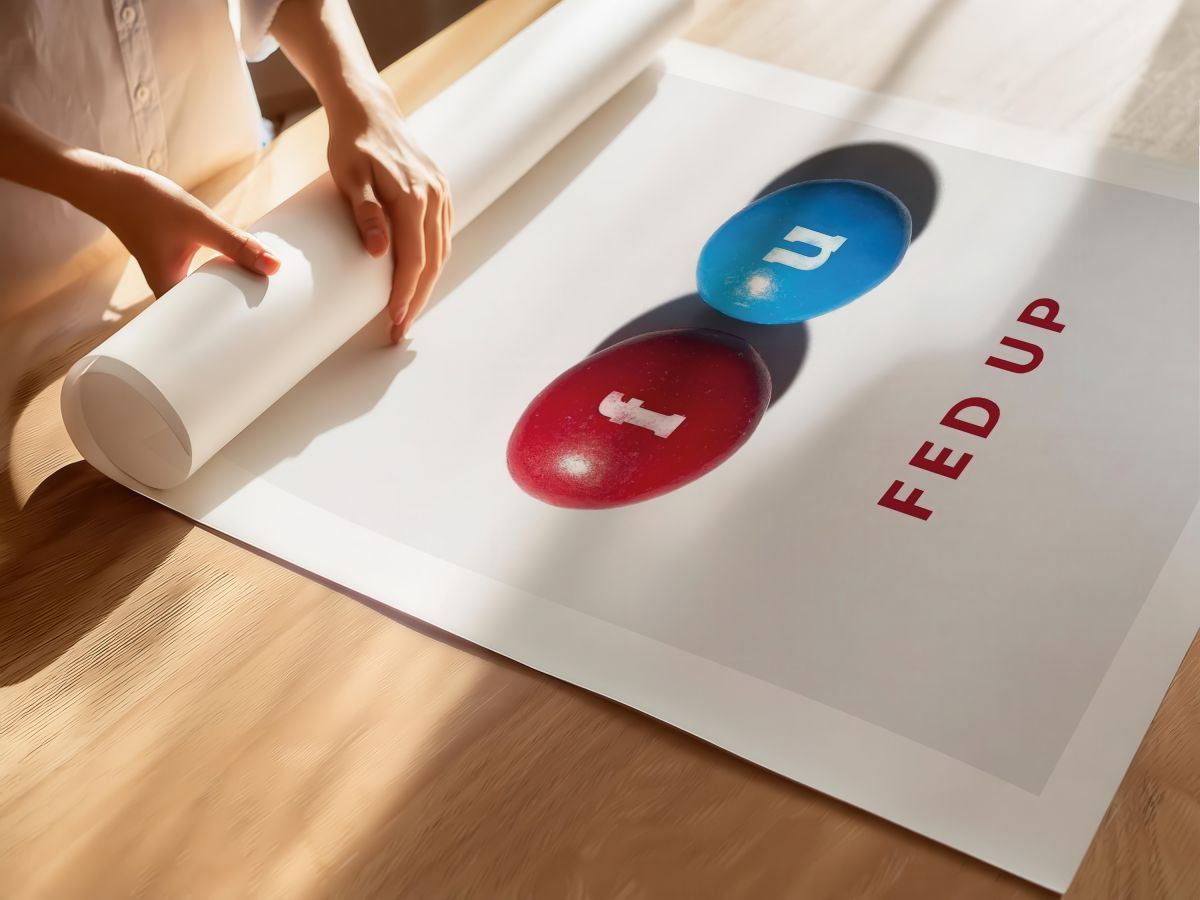 Fed Up (2014) Film Posteri, rulo yapılmış çerçevesiz poster