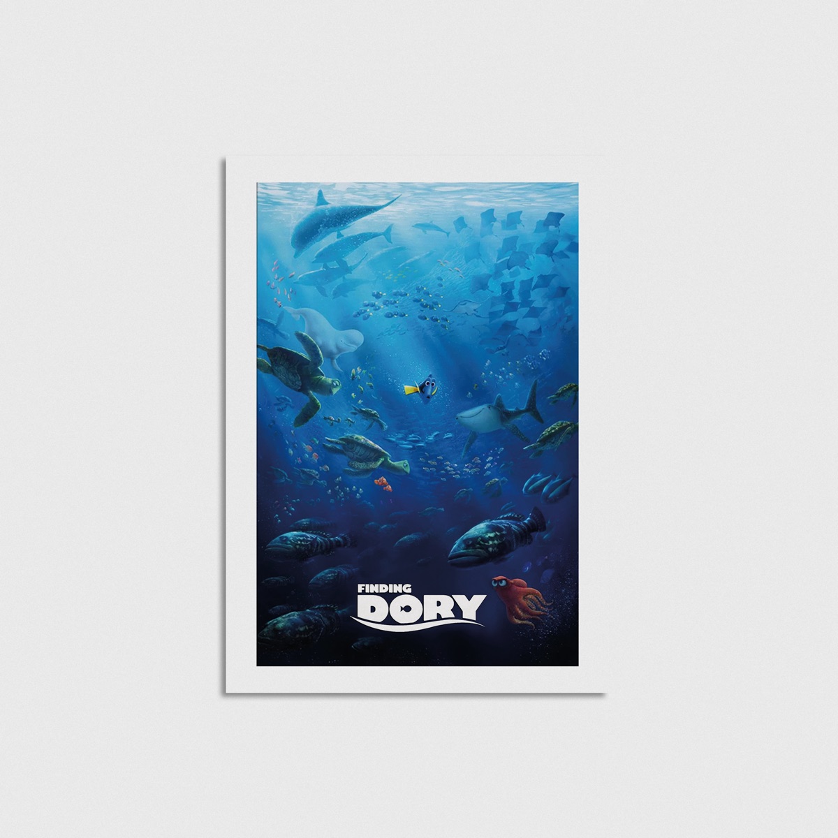 Finding Dory film posteri, çerçevesiz poster