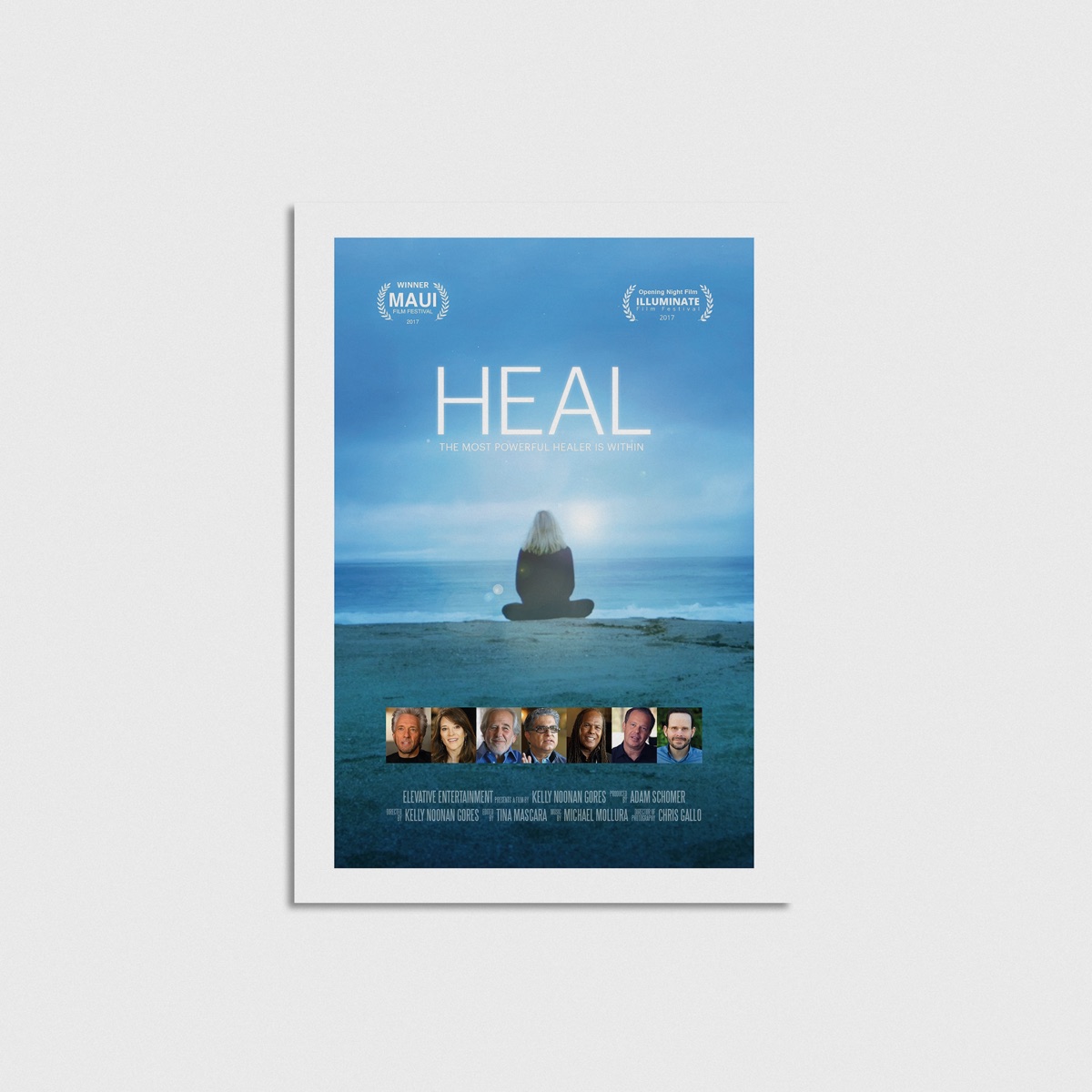 Heal film posteri, çerçevesiz poster
