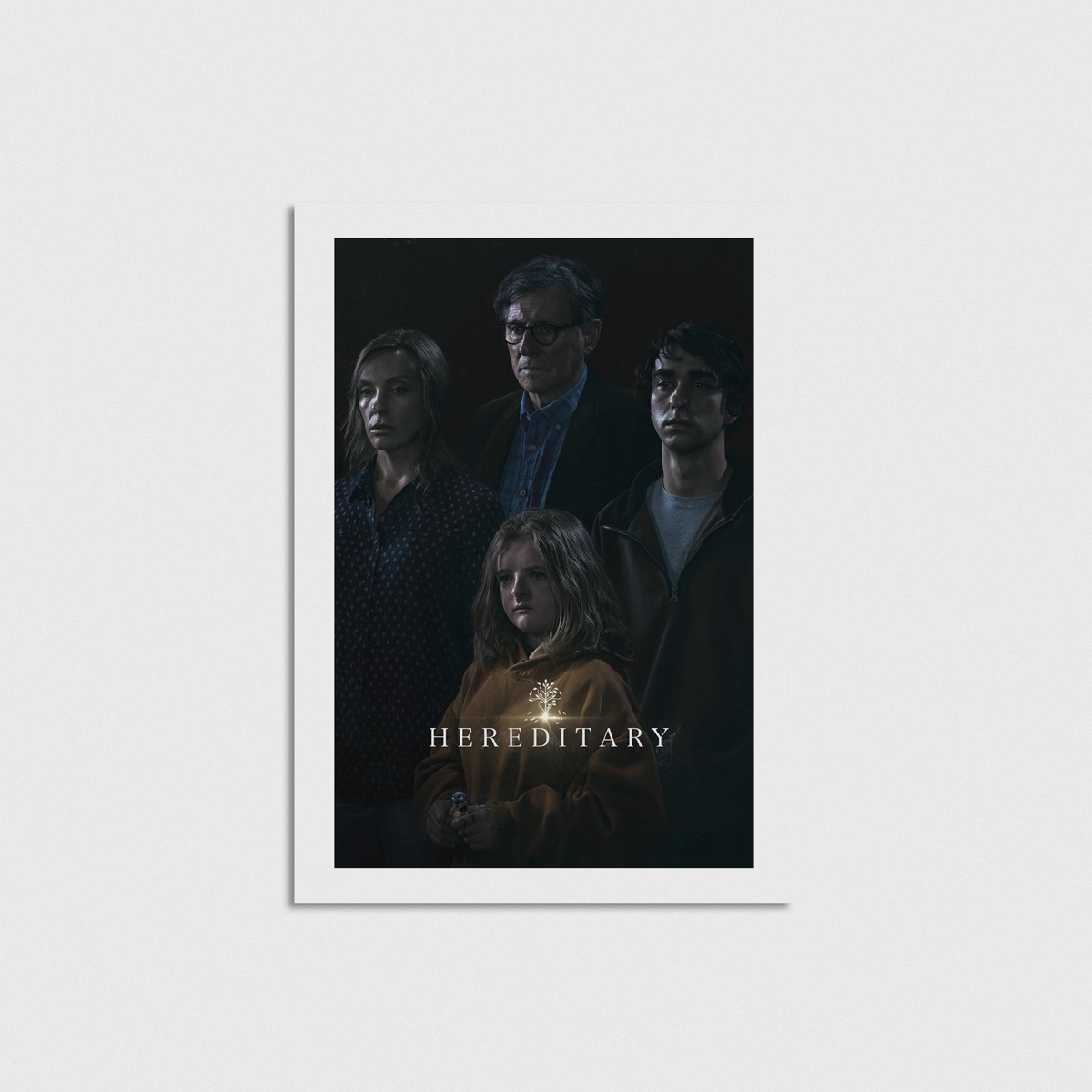 Hereditary film posteri, çerçevesiz poster