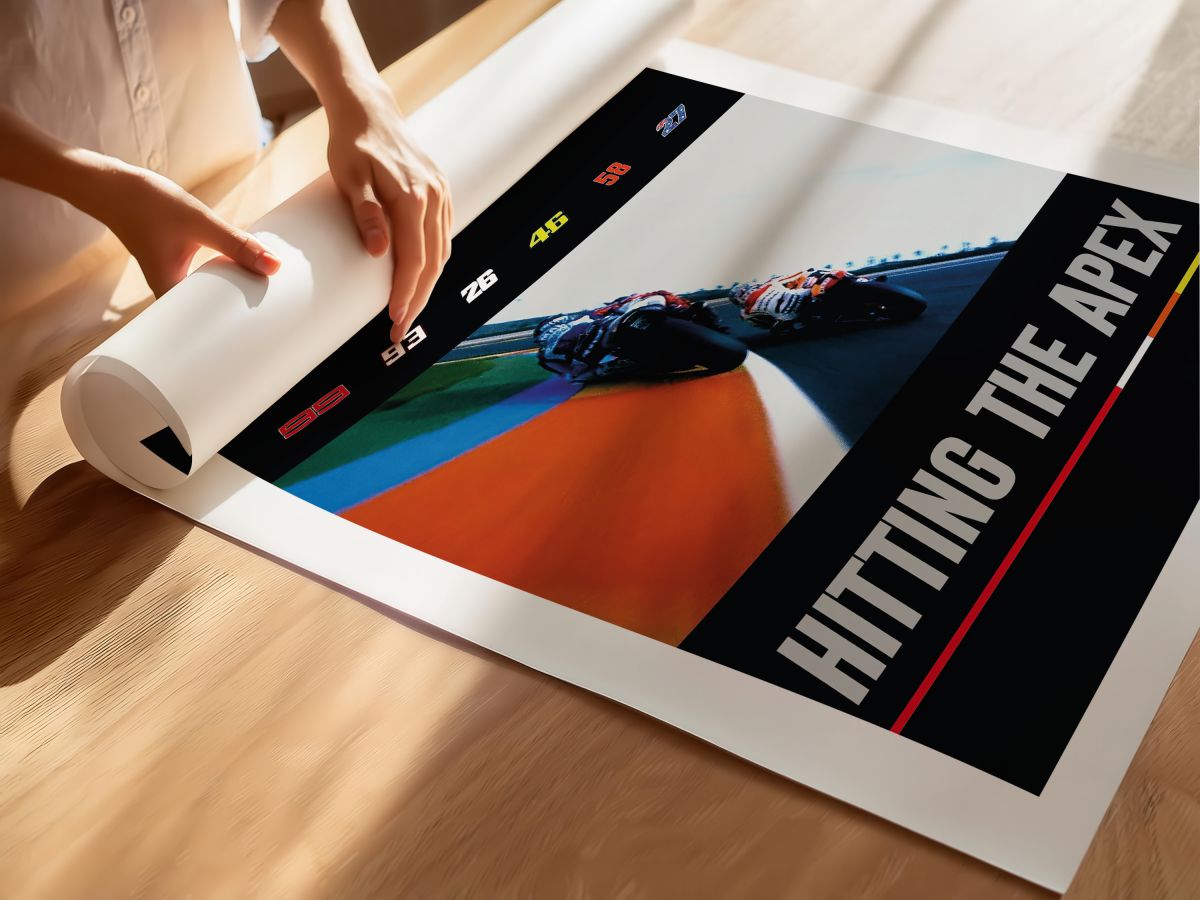 Hitting the Apex (2015) Film Posteri, rulo yapılmış çerçevesiz poster