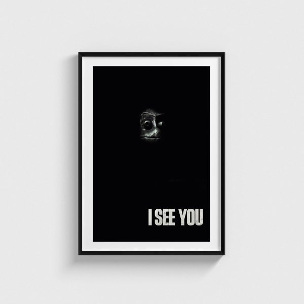I See You film posteri, siyah çerçeveli tablo