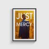 Just Mercy film posteri, siyah çerçeveli tablo