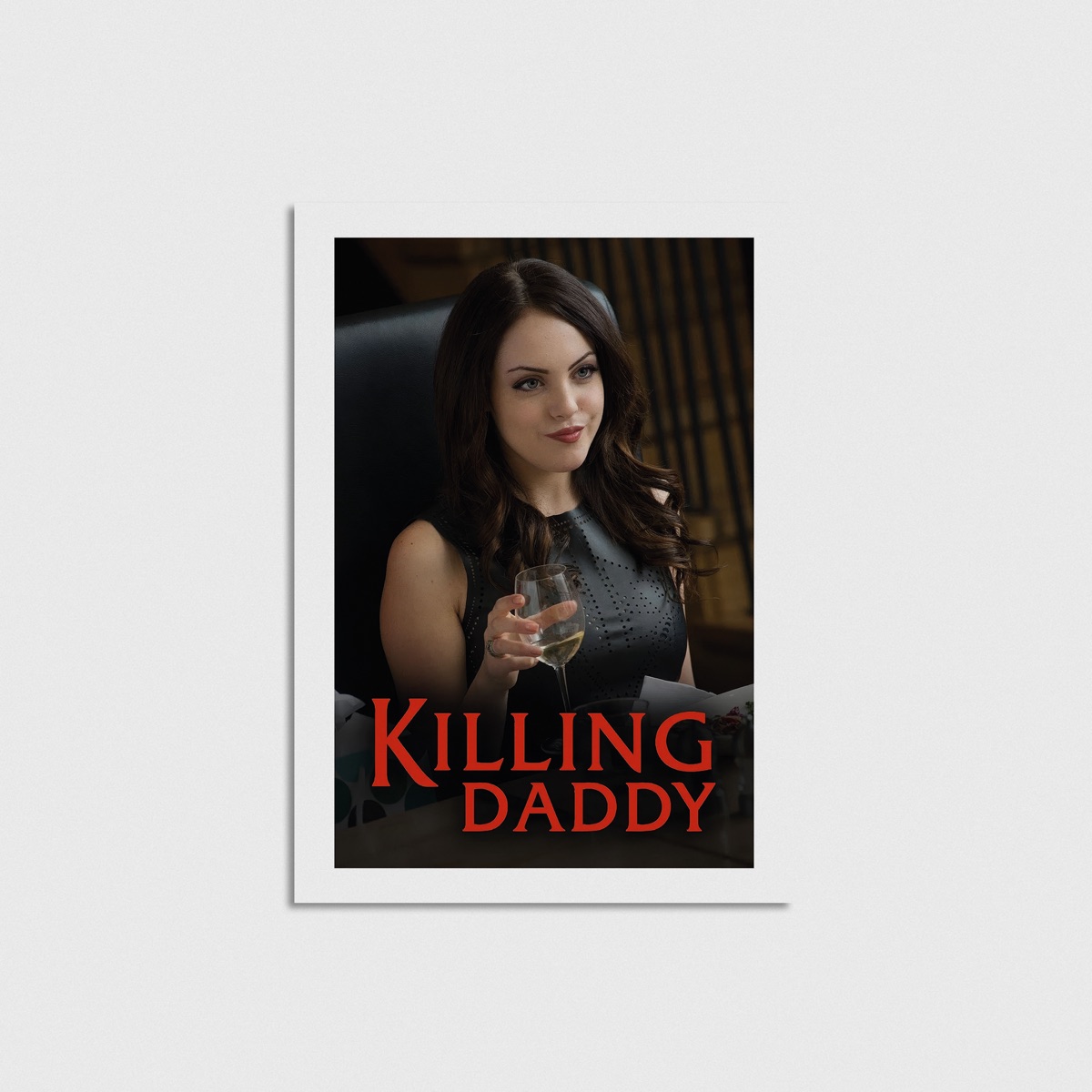 Killing Daddy film posteri, çerçevesiz poster