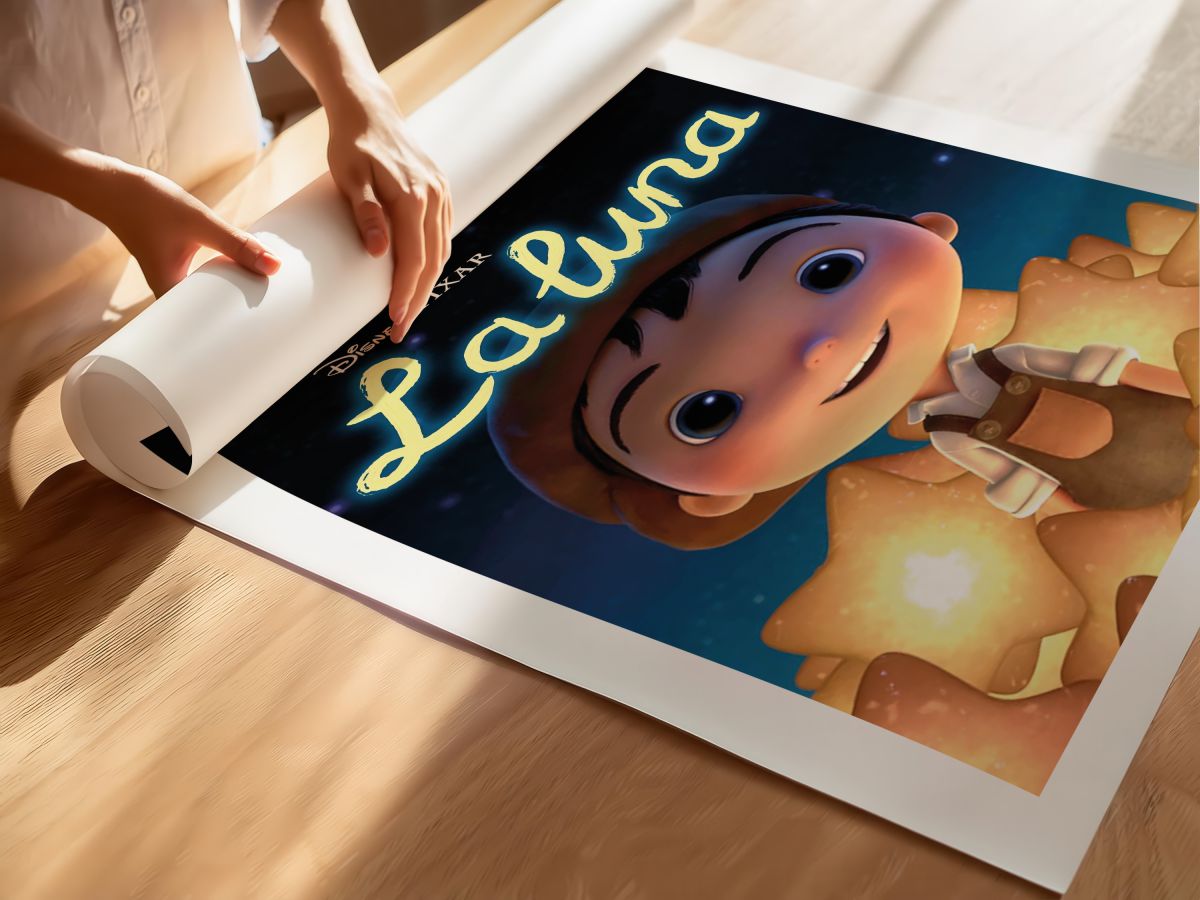 La Luna (2012) Film Posteri, rulo yapılmış çerçevesiz poster