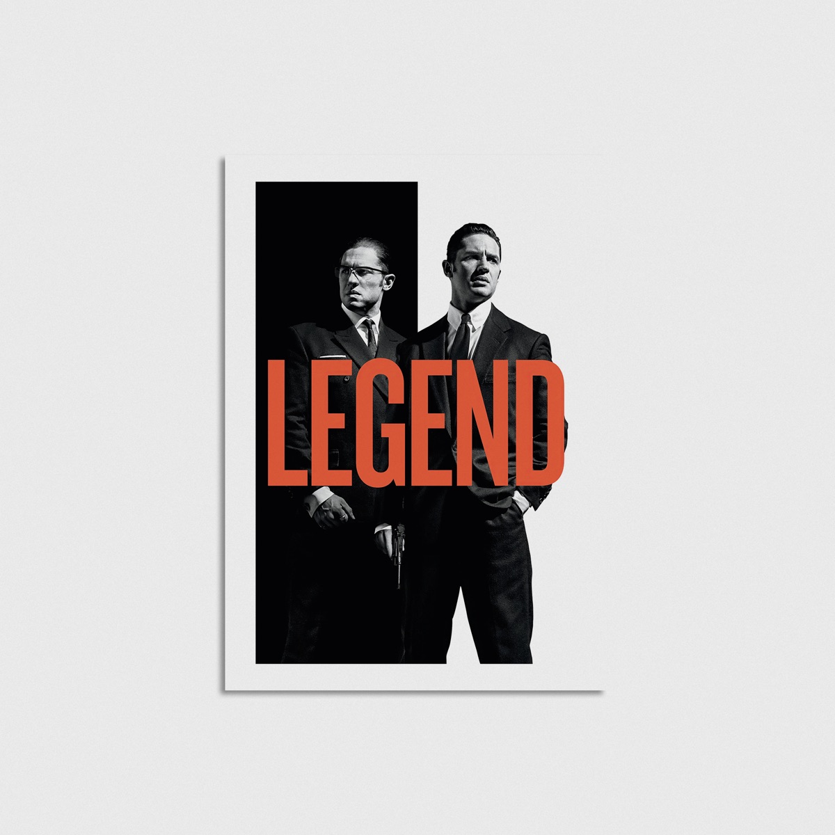 Legend film posteri, çerçevesiz poster