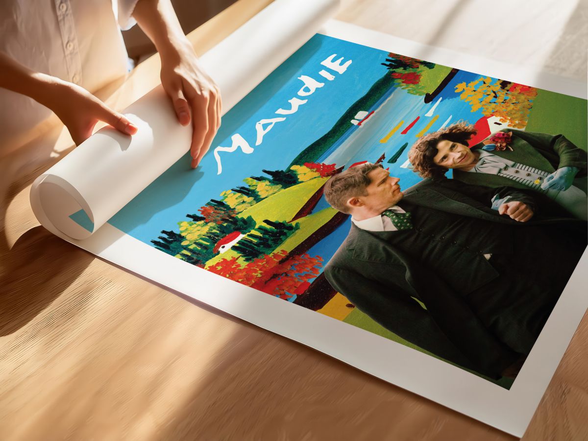 Maudie (2016) Film Posteri, rulo yapılmış çerçevesiz poster