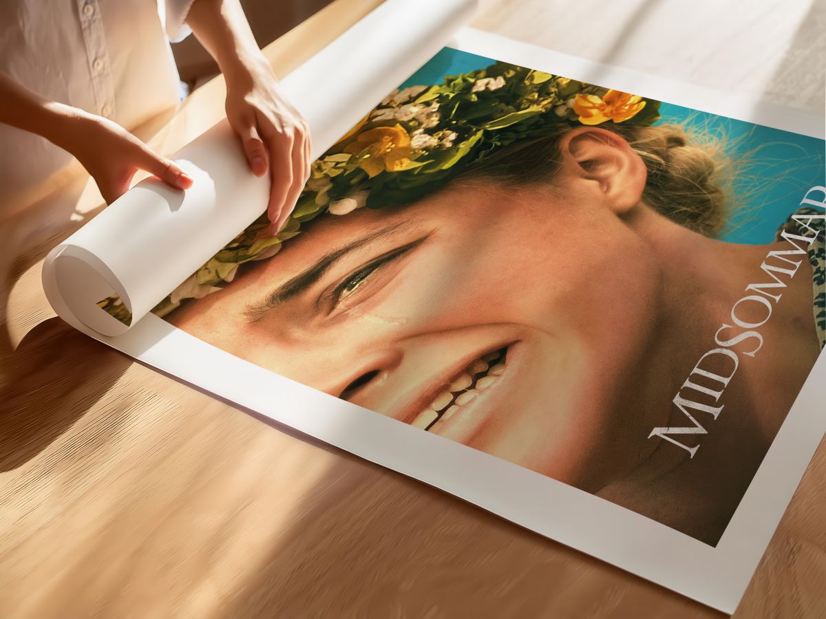 Midsommar (2019) Film Posteri, rulo yapılmış çerçevesiz poster