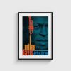 Miles Davis Birth of the Cool film posteri, siyah çerçeveli tablo
