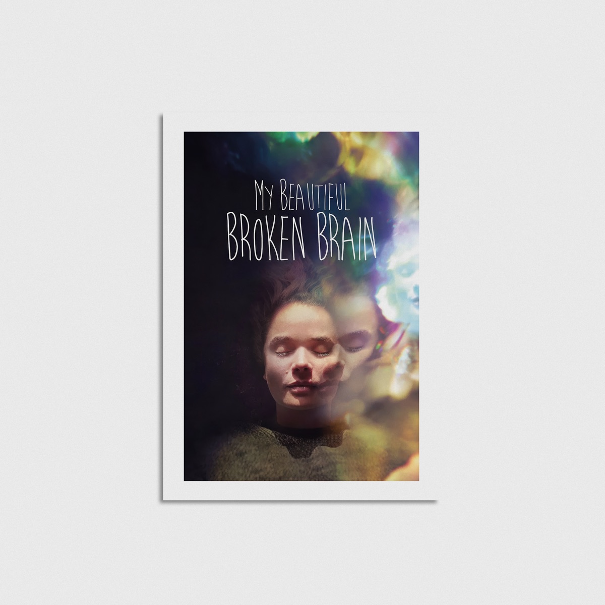 My Beautiful Broken Brain film posteri, çerçevesiz poster