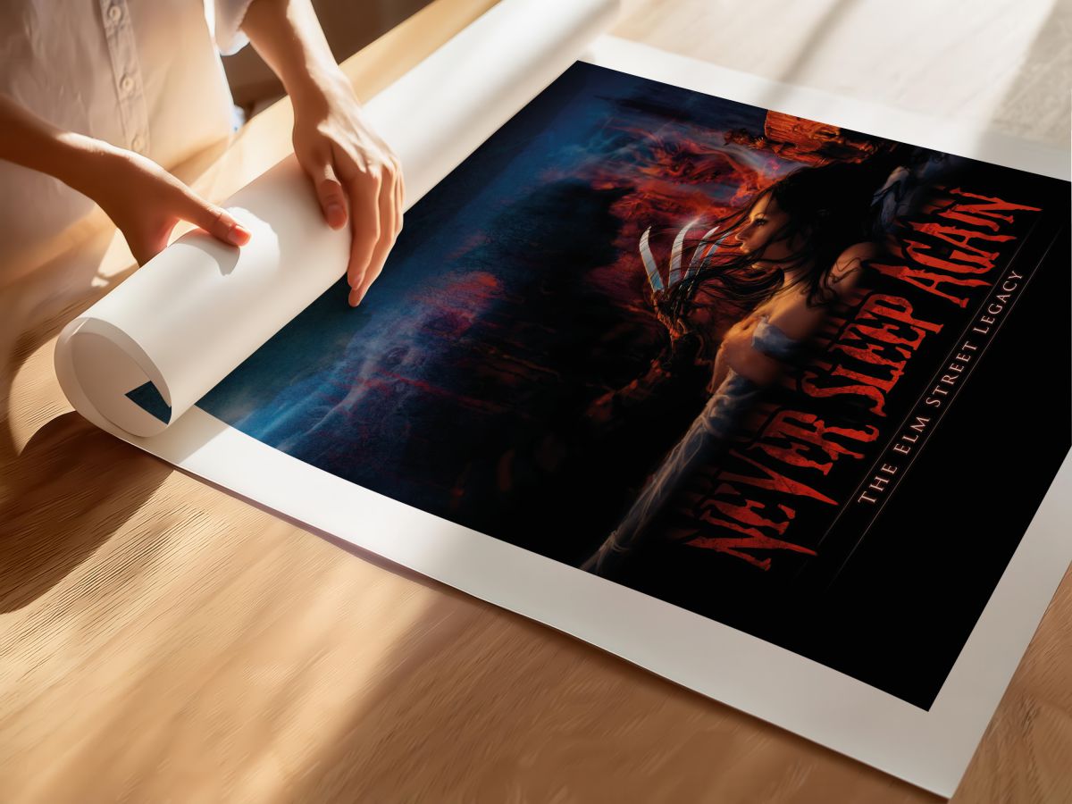 Never Sleep Again: The Elm Street Legacy (2010) Film Posteri, rulo yapılmış çerçevesiz poster