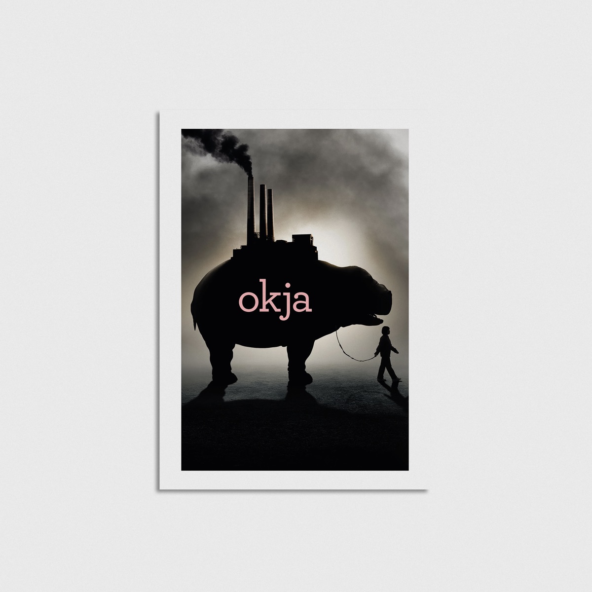 Okja film posteri, çerçevesiz poster