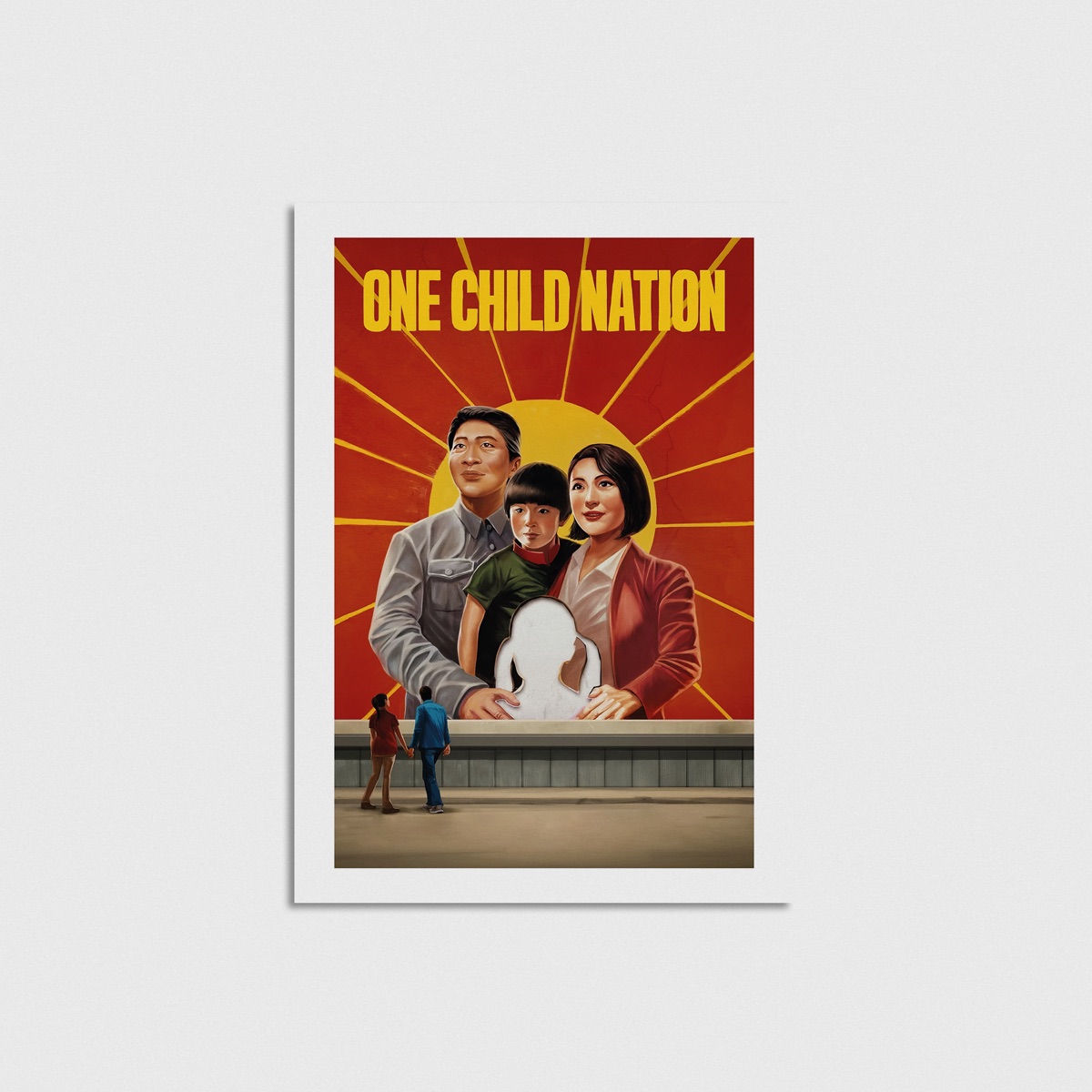 One Child Nation film posteri, çerçevesiz poster