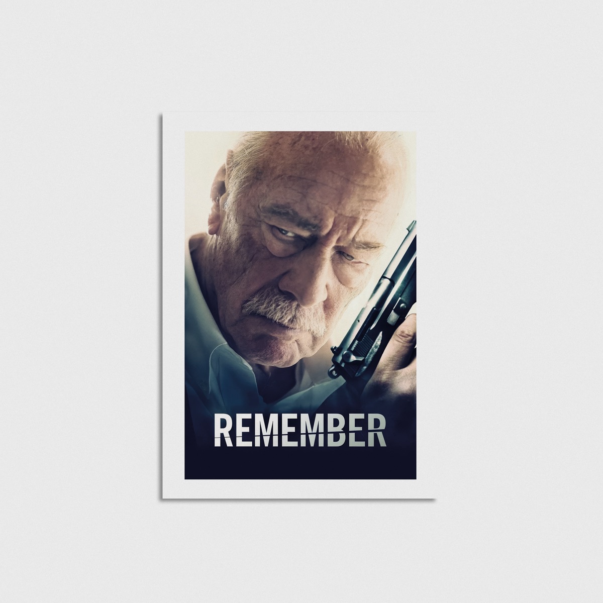 Remember film posteri, çerçevesiz poster