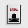 Selma film posteri, siyah çerçeveli tablo