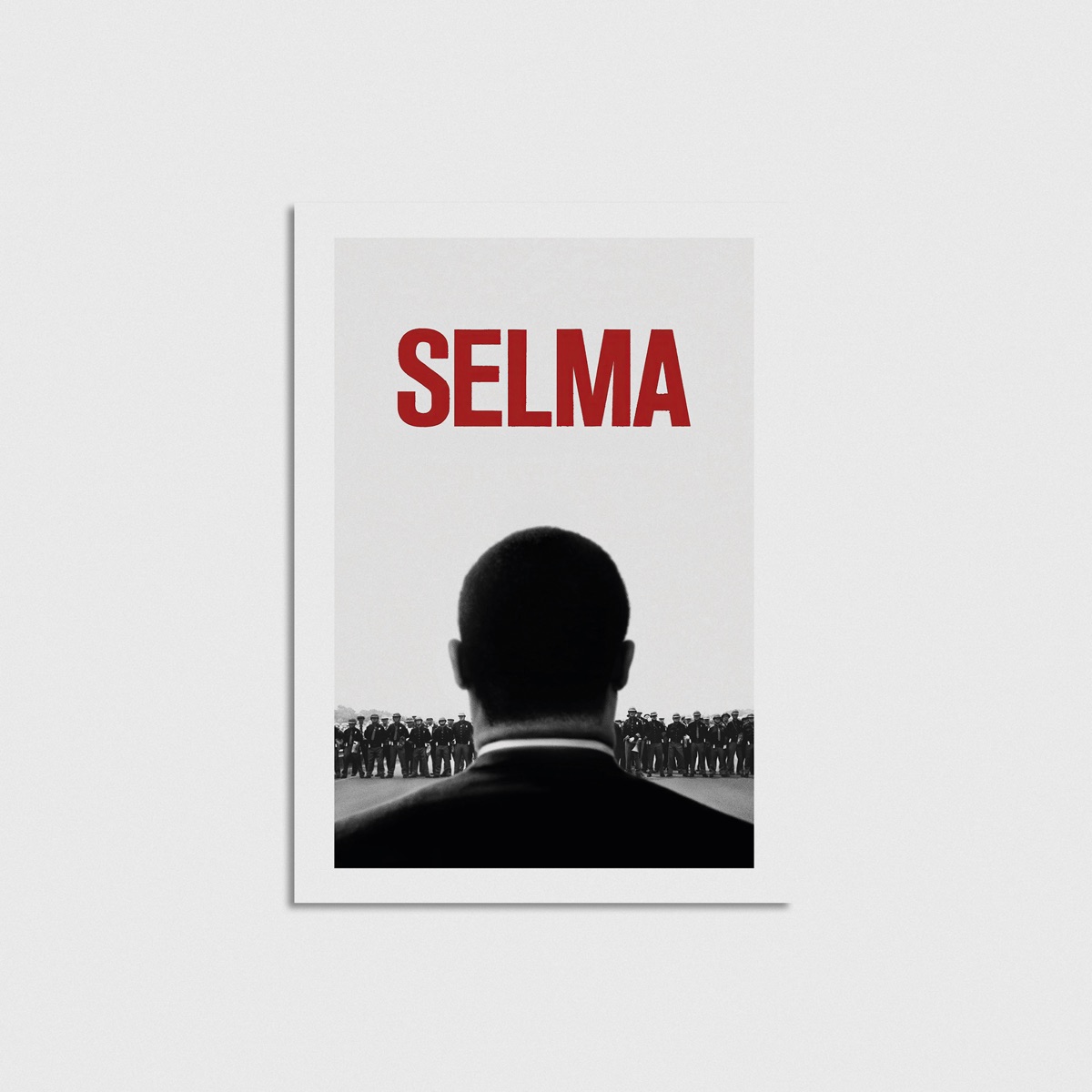 Selma film posteri, çerçevesiz poster
