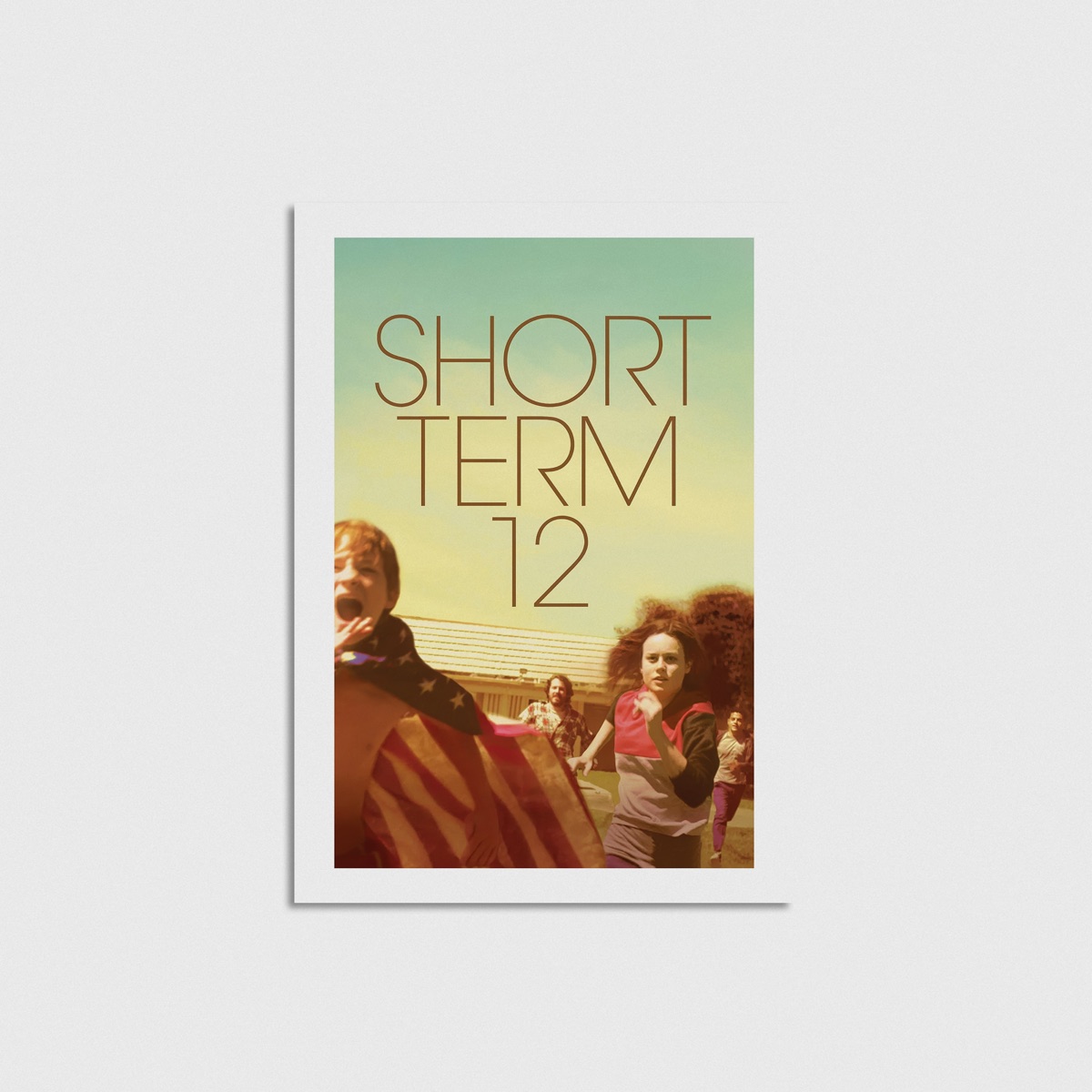Short Term 12 film posteri, çerçevesiz poster