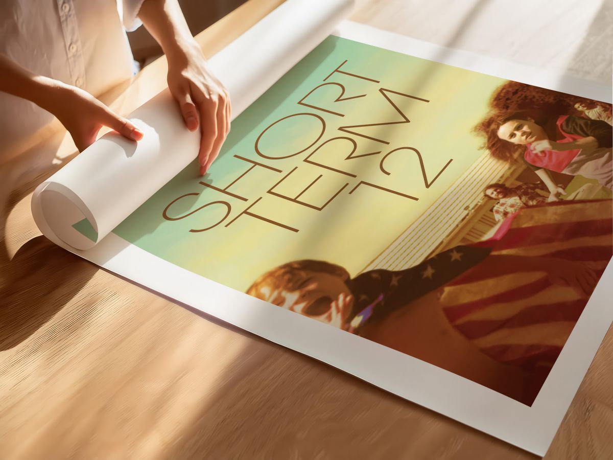 Short Term 12 (2013) Film Posteri, rulo yapılmış çerçevesiz poster