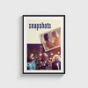 Snapshots film posteri, siyah çerçeveli tablo