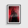 Taylor Swift Reputation Stadium Tour film posteri, siyah çerçeveli tablo