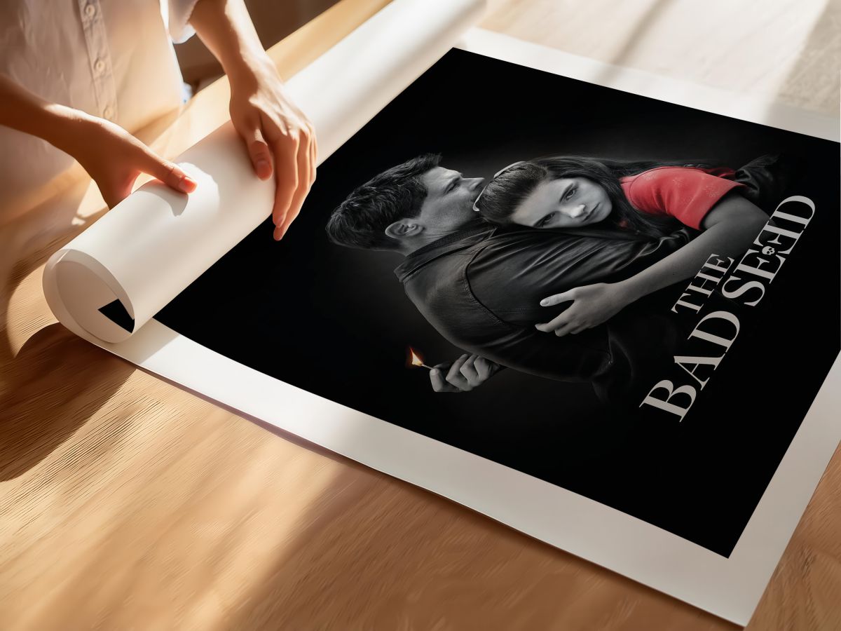 The Bad Seed (2018) Film Posteri, rulo yapılmış çerçevesiz poster