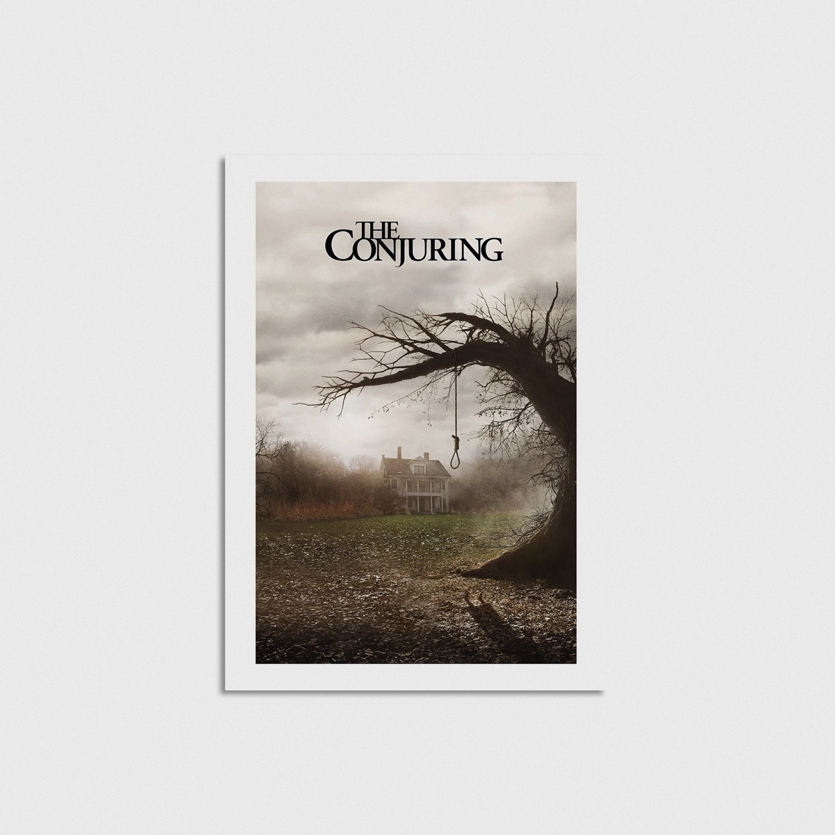 The Conjuring film posteri, çerçevesiz poster