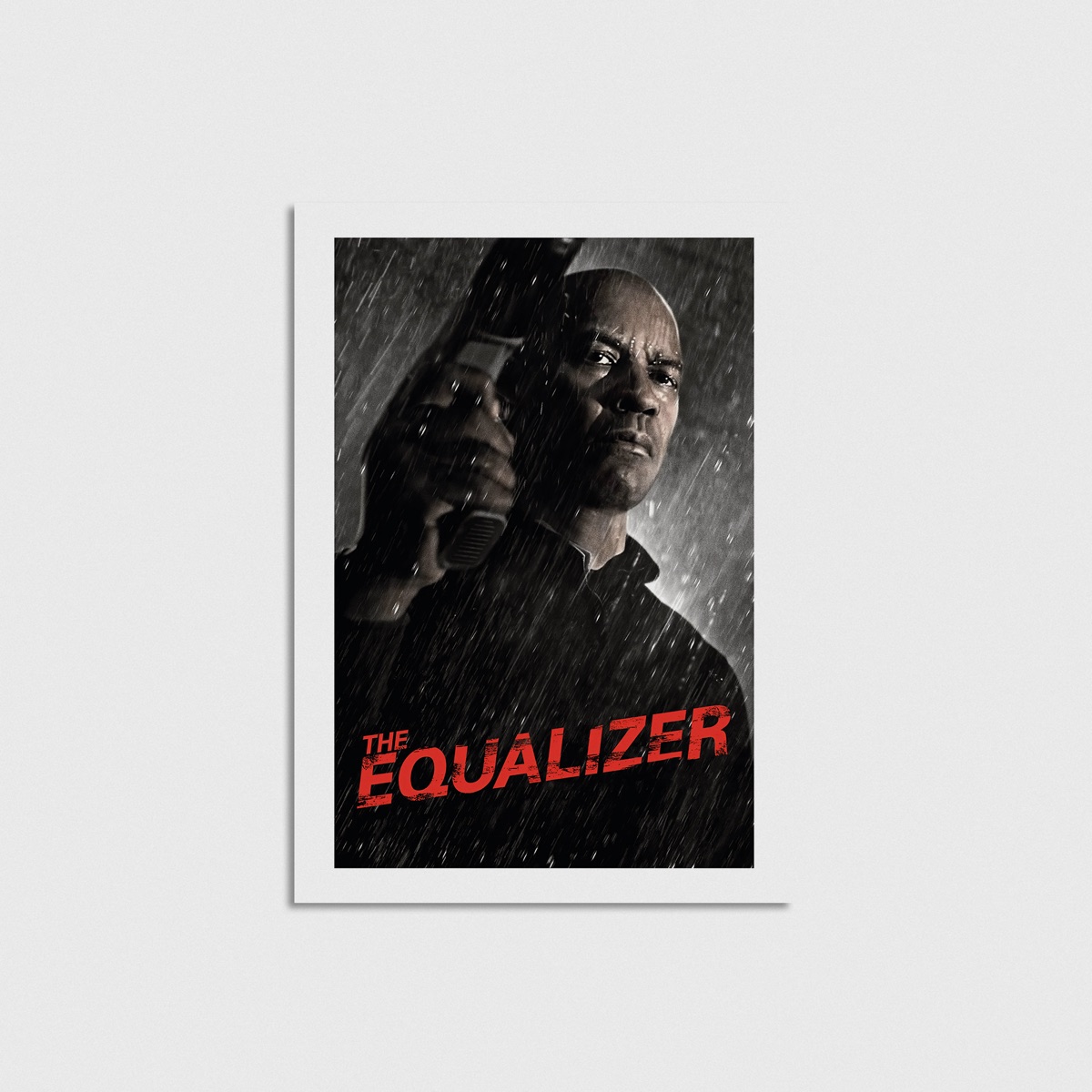 The Equalizer film posteri, çerçevesiz poster