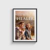 The Healer film posteri, siyah çerçeveli tablo