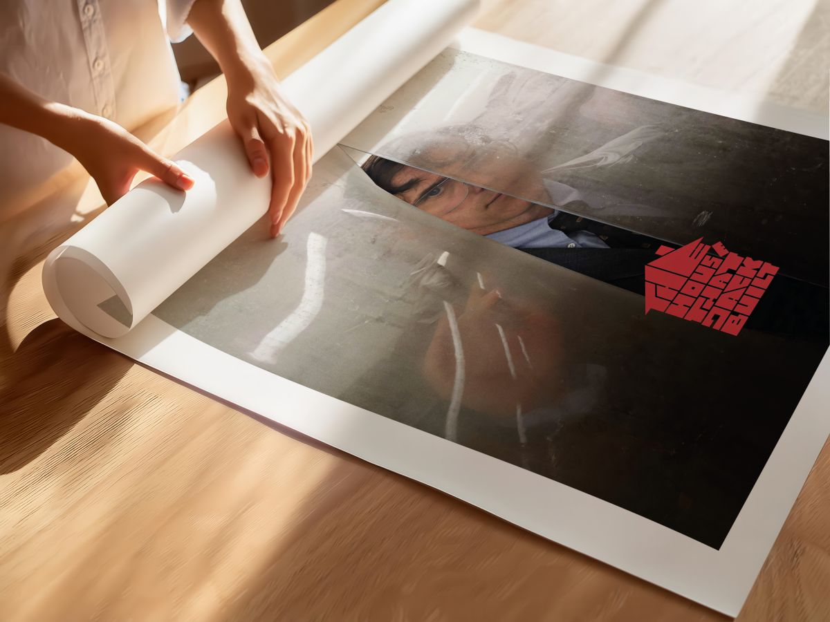 The House That Jack Built (2018) Film Posteri, rulo yapılmış çerçevesiz poster