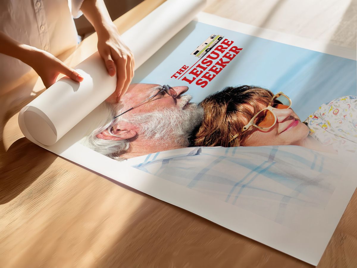 The Leisure Seeker (2018) Film Posteri, rulo yapılmış çerçevesiz poster