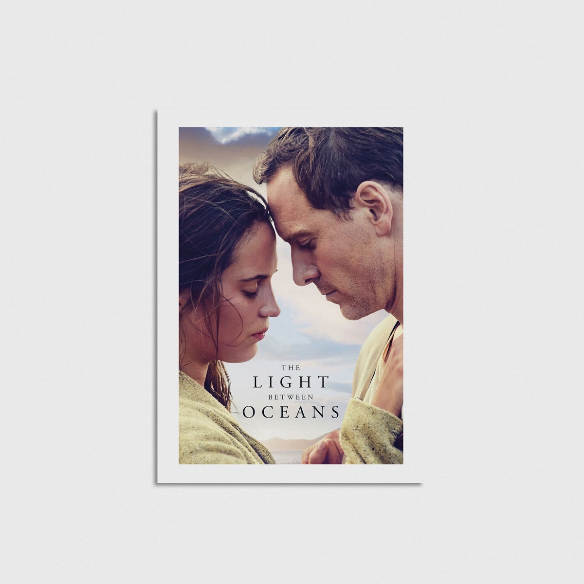 The Light Between Oceans film posteri, çerçevesiz poster